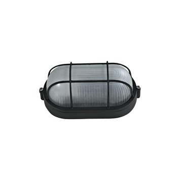 KARWEI buitenlamp bull-eye Tom zwart met raster
