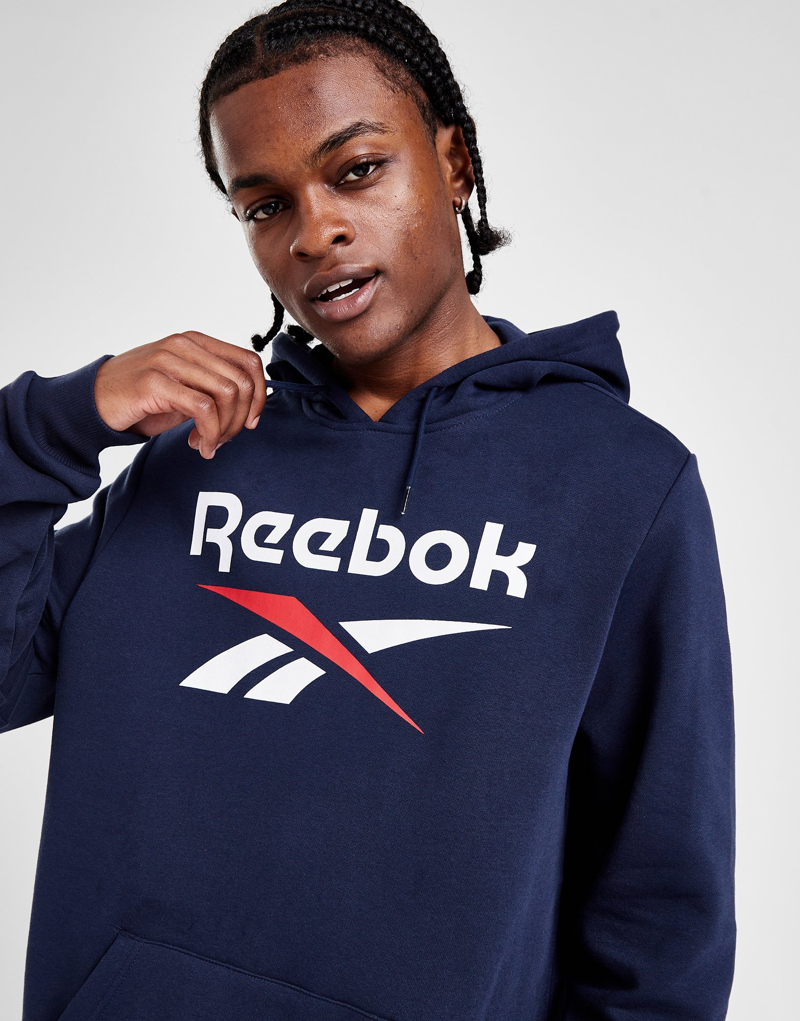 Reebok Sweat à capuche Homme