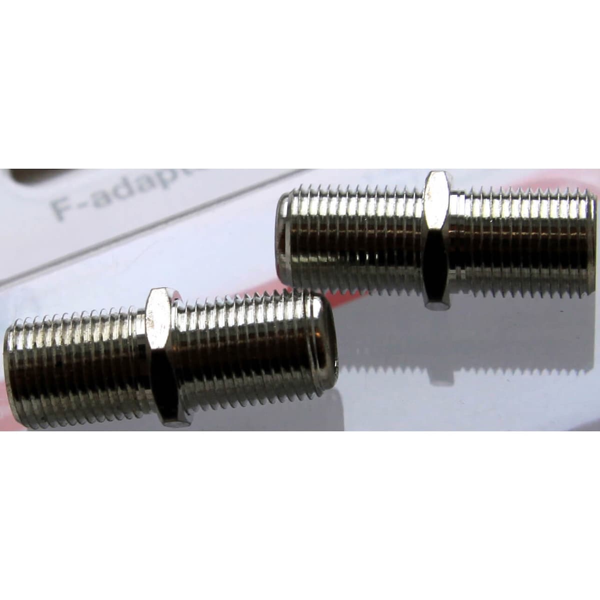 Triax F-kon adapter hun/hun (2 pk)