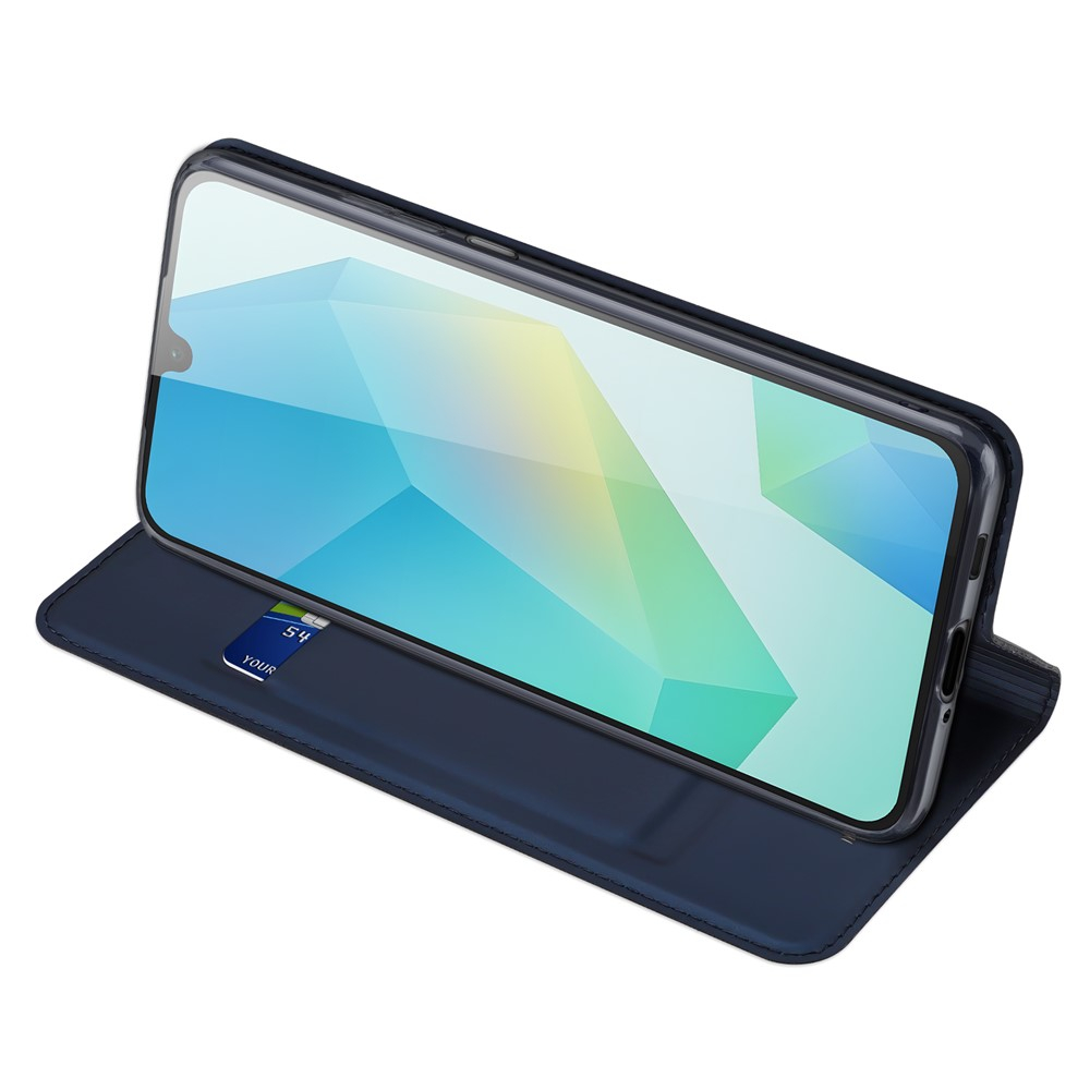 Samsung Galaxy A17 Flip Wallet Cover Leder Tasche - Blau