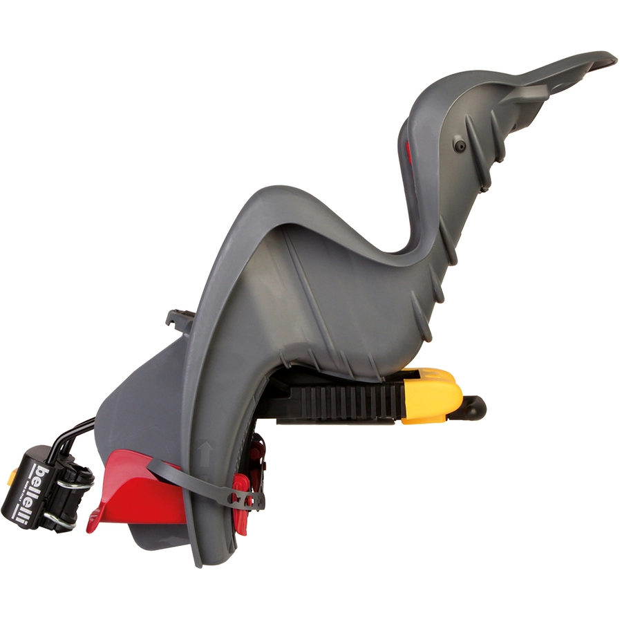BELLELLI Kindersitz Fahrrad Mr Fox Reclining B-fix Frame mount Dark Grey