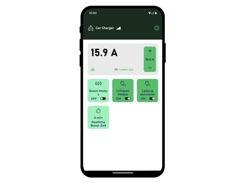 EV Buddy Mobiler Lader EV Buddy Smart – 11 kW 10 m Typ 2 Intelligentes, mobiles Ladegerät mit CEE16-5 Stecker und App-Steuerung
