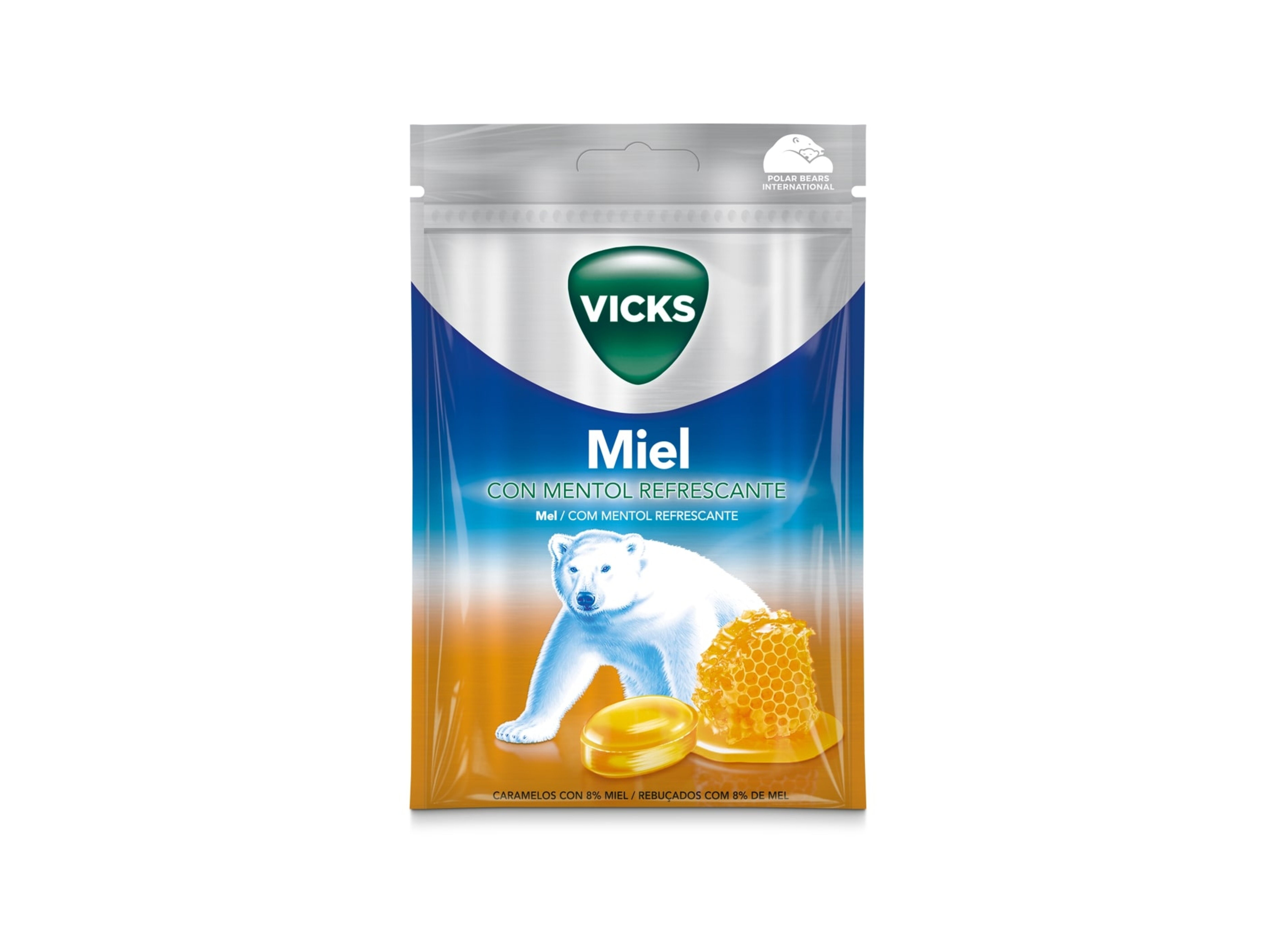 REBUÇADOS VICKS MEL 72 G