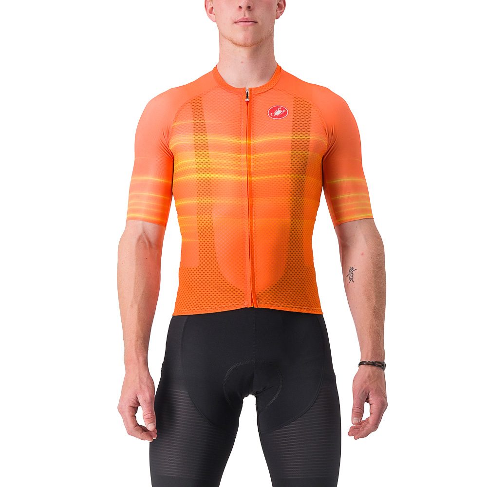 Castelli Climber's 3.0 SL2 Radtrikot Herren brilliant orange