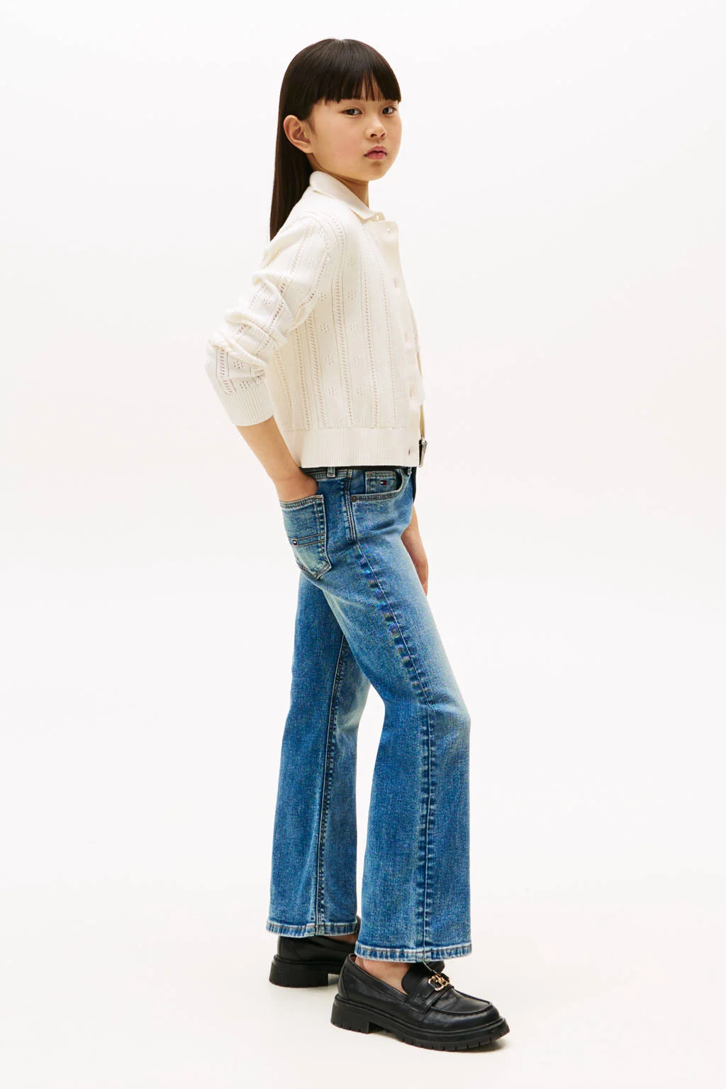 Tommy Hilfiger flared jeans medium blue denim