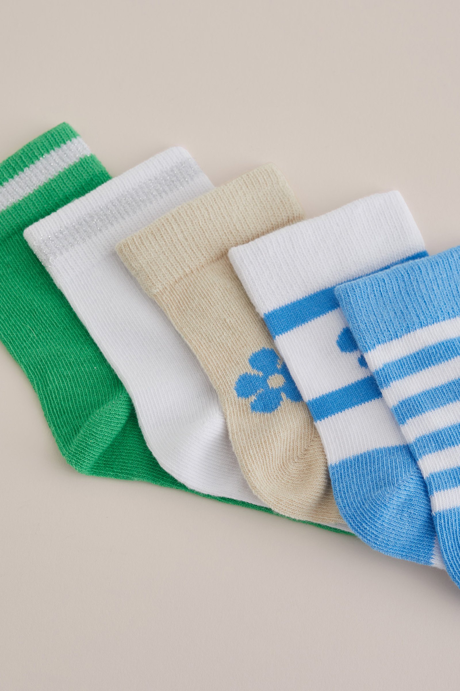 Meisjes sokken, 5-pack WE Fashion Multikleur