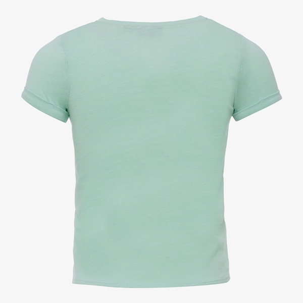 TwoDay meisjes T-shirt groen met panters
