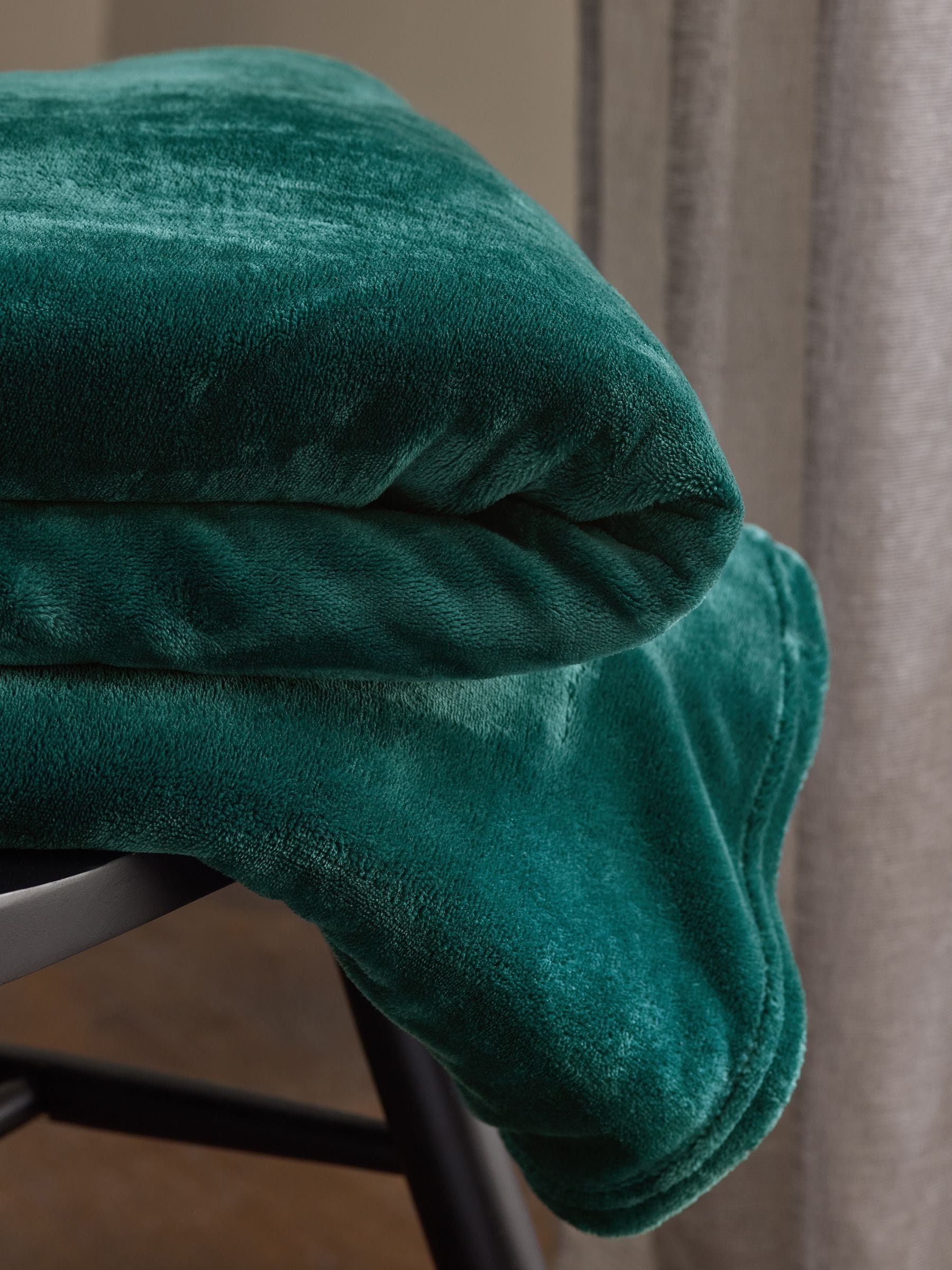 Pluche fleece sprei