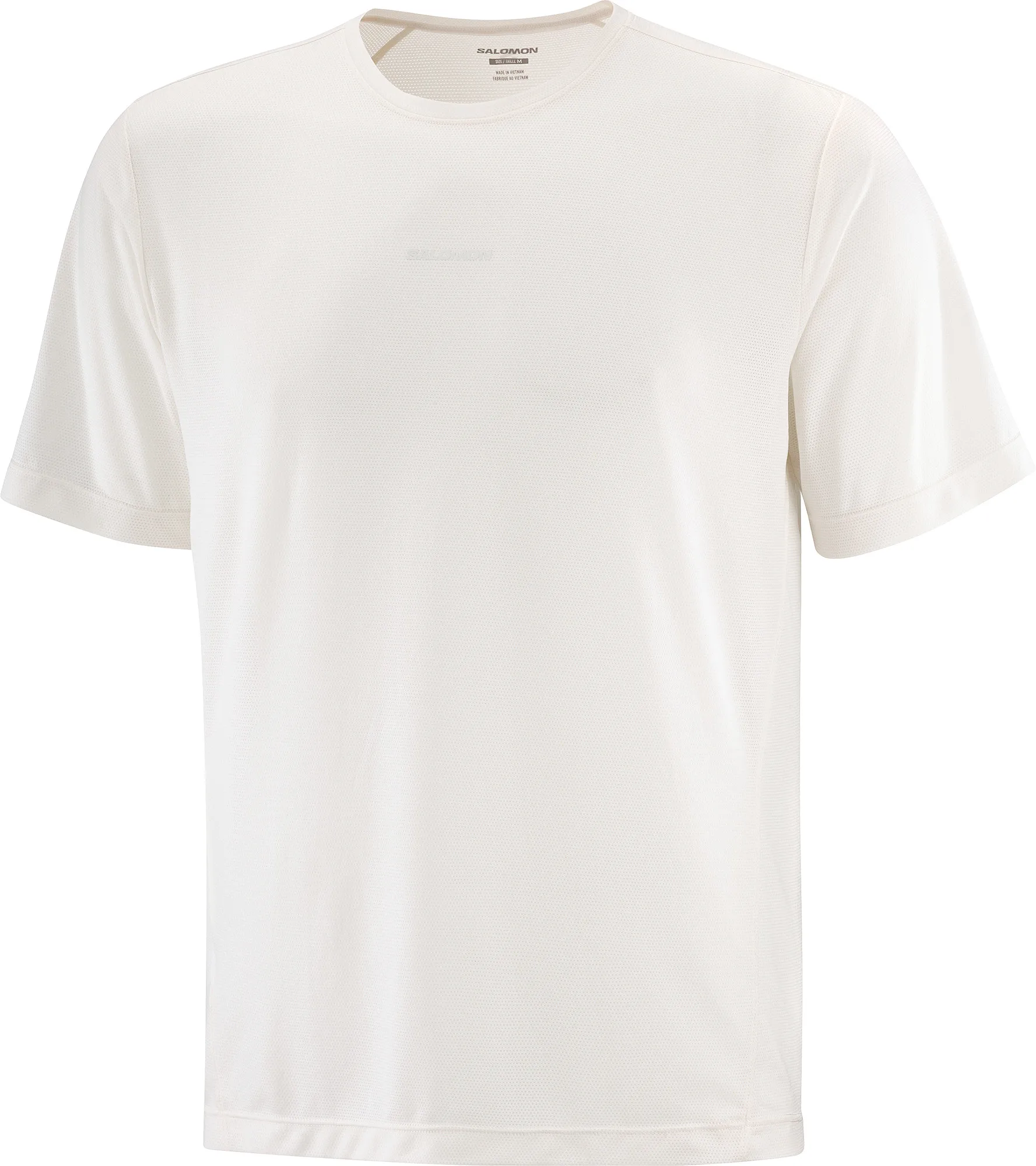Salomon Men's Shkout Core Short Sleeve Tee Whisper White