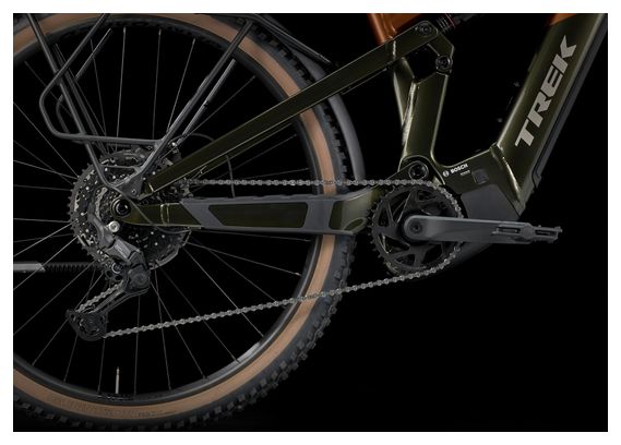 VTT Électrique Tout-Suspendu Trek Powerfly  FS 4 EQ Shimano Cues 10V 600Wh 27.5'' Orange/Vert Gén. 4