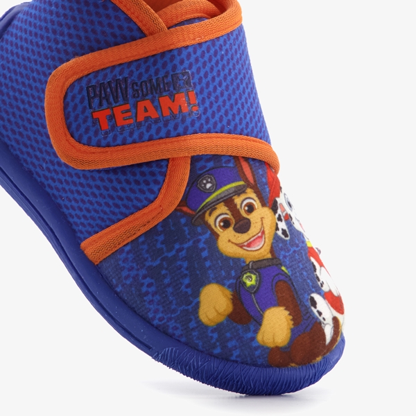 Paw Patrol kinder pantoffels met lichtjes blauw