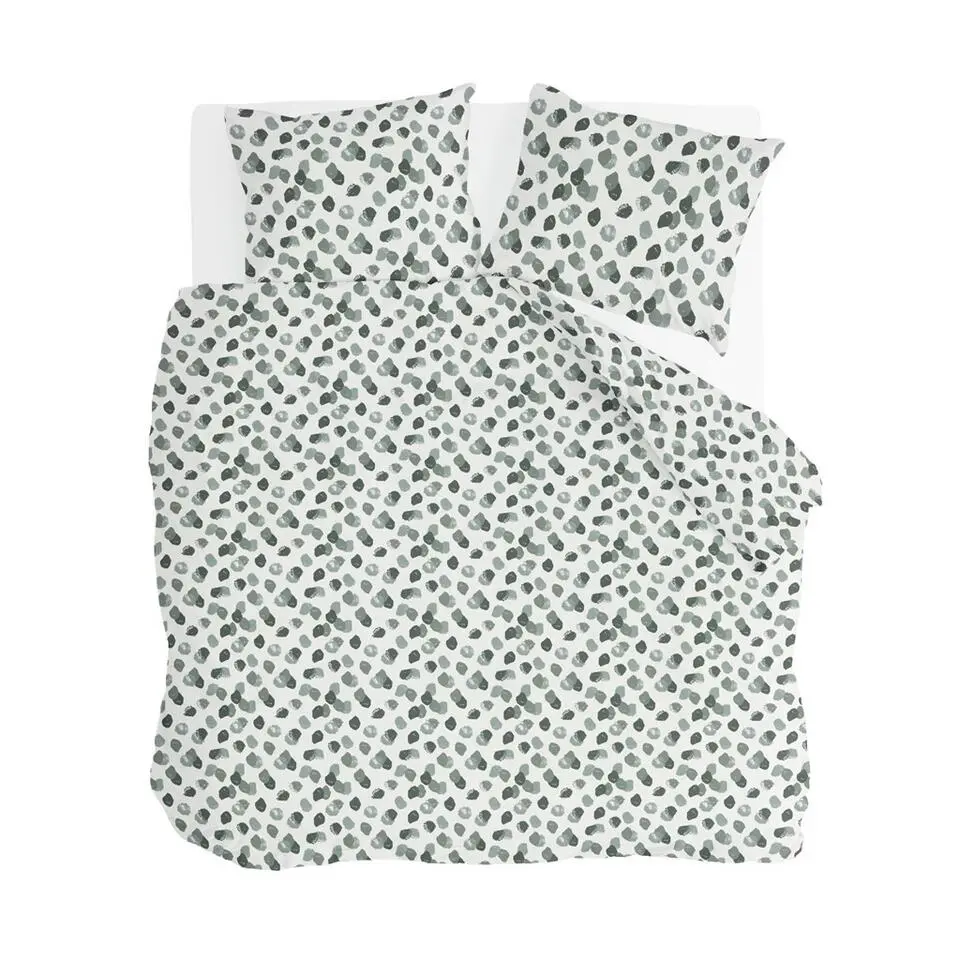 Byrklund - Dekbedovertrek Spotty Animal - 240x220 cm - Groen