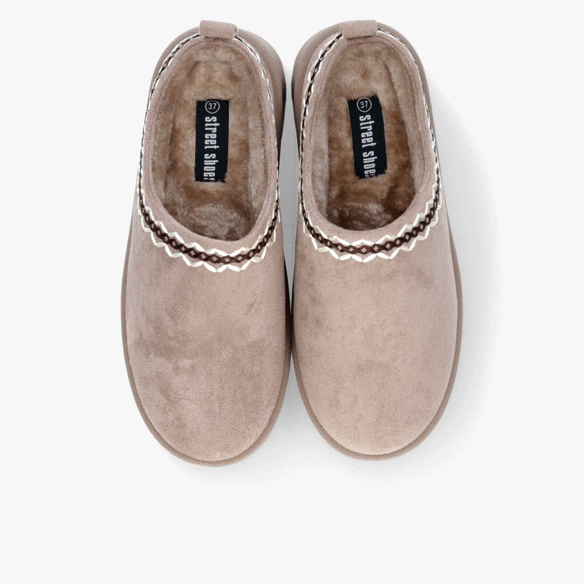 street shoes Damen Clogs beige
