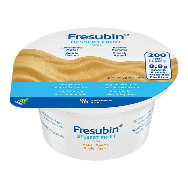 Fresubin dessert fruit Mischkarton im Becher, 24X125 g