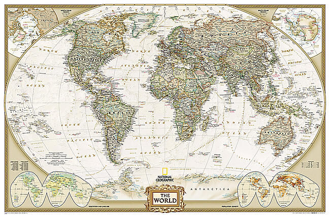 NATIONAL GEOGRAPHIC - WORLD ANTIQUE