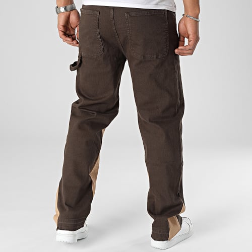 Jean Regular Marron Beige
