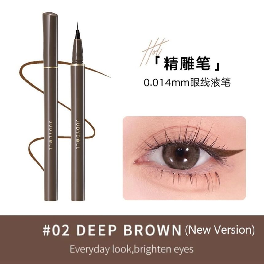 Judydoll - Slim Liquid Eyeliner - 4 klassieke ultrafijne kleuren