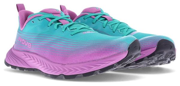 Chaussures Trail Inov 8 TrailFly Speed Bleu/Violet Femme