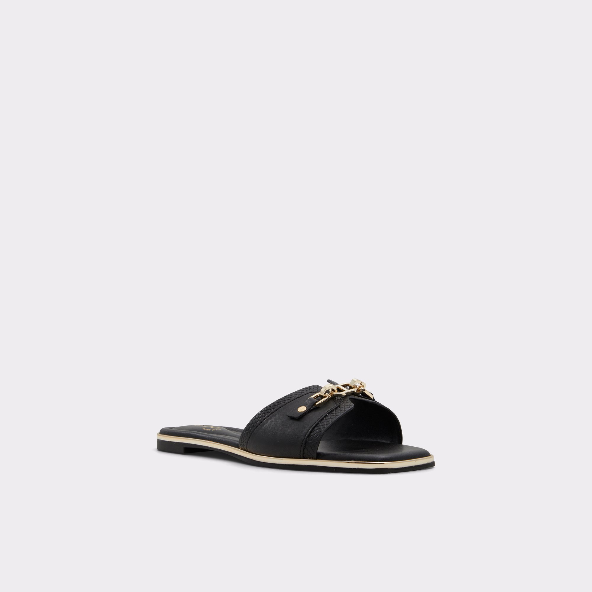 Jeannie Black Women Flat Sandals