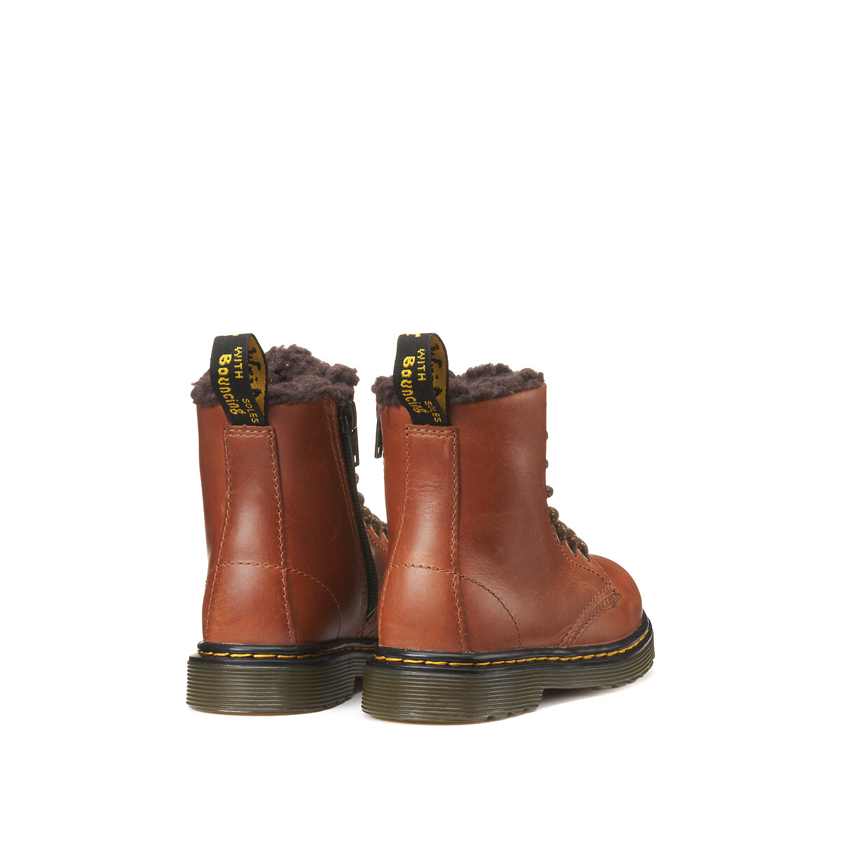 DR. MARTENS<br>Botas de couro forradas 1460 Serena J