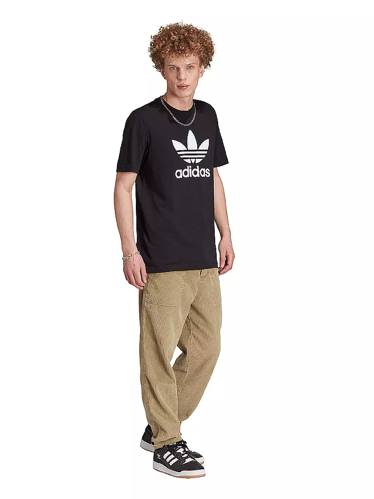 ADIDAS ORIGINALS T-Shirt TREFOIL schwarz