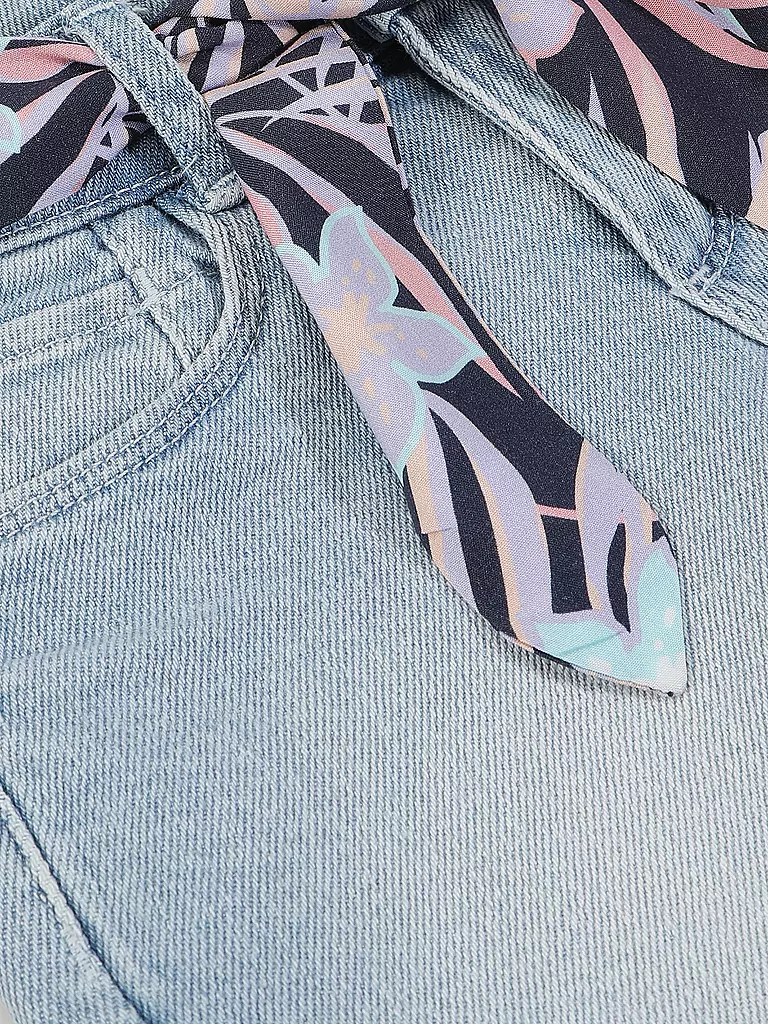 S.OLIVER Mädchen Jeansshorts  hellblau