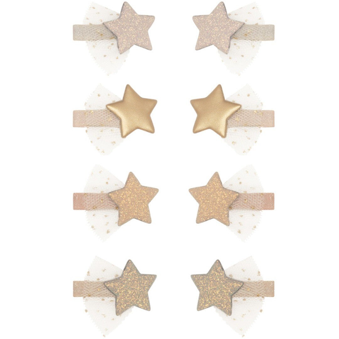 Mimi & lula haarclipjes mini ballet star - shimmer - 8st