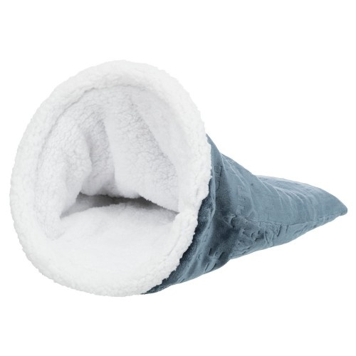 Saco de dormir Trixie Paul azul e branco para cães