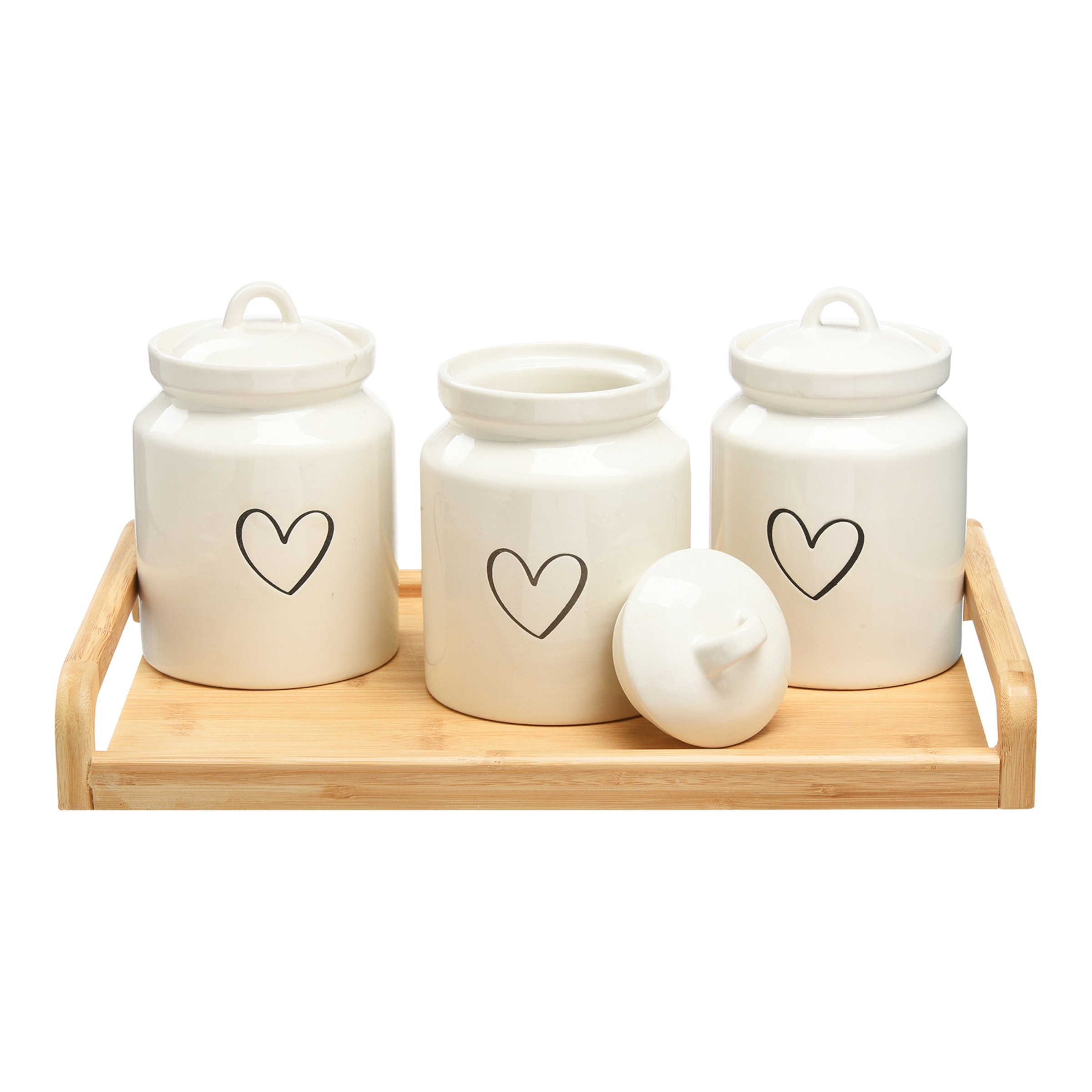 creme, 4-teilig