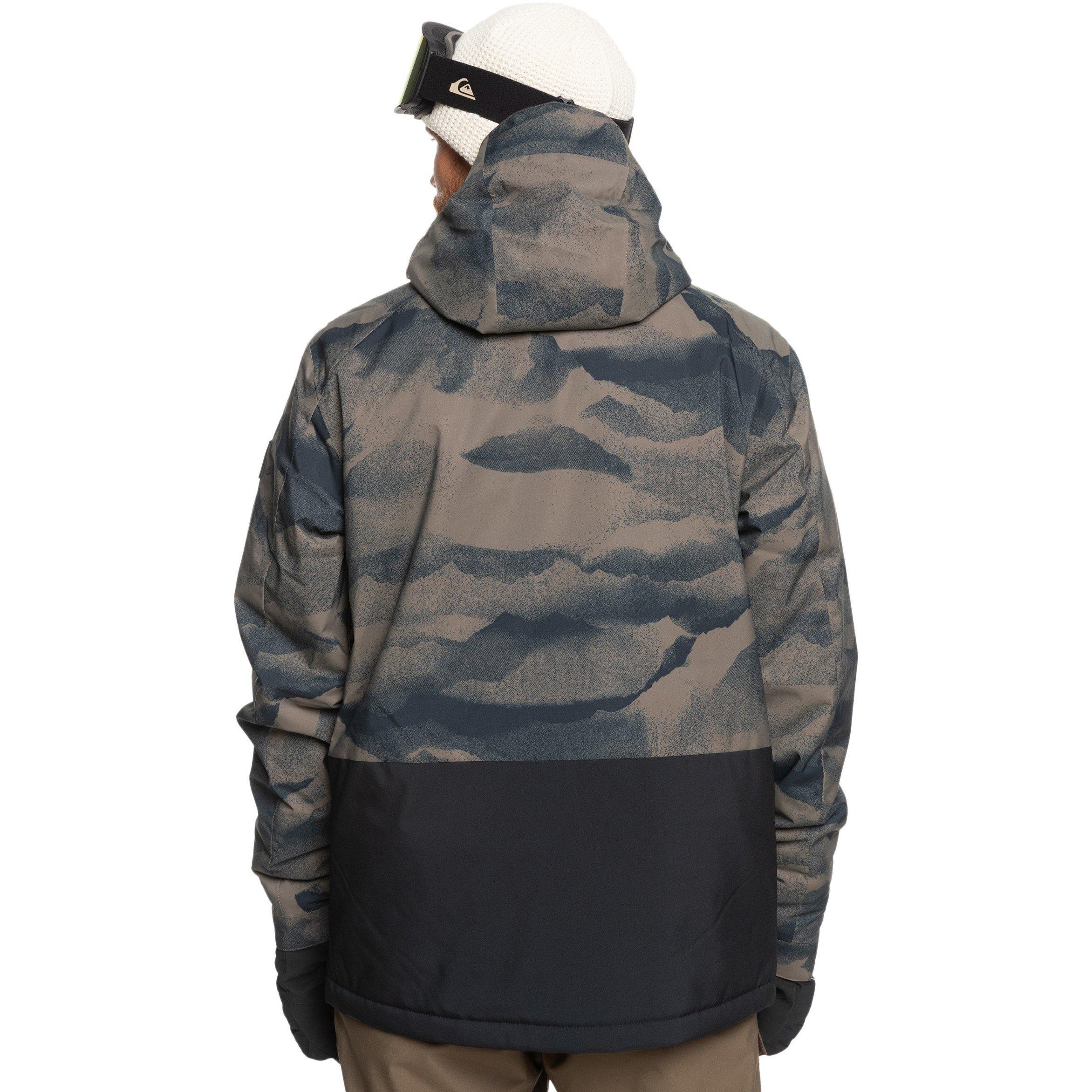 Quiksilver Mission Print Ski Jacket Mens