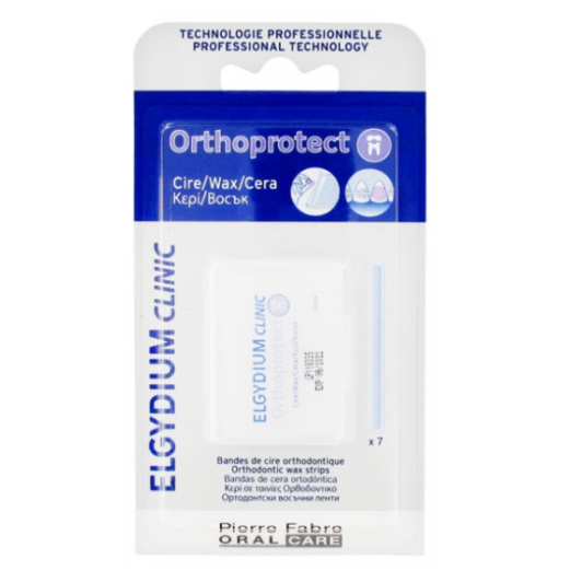 Bandes de cire orthodontique Clinic Orthoprotect Elgydium