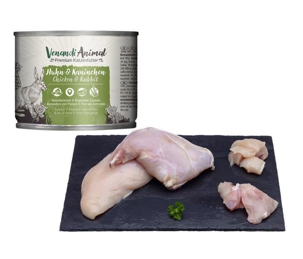 Venandi Animal Nassfutter für Katzen Adult,