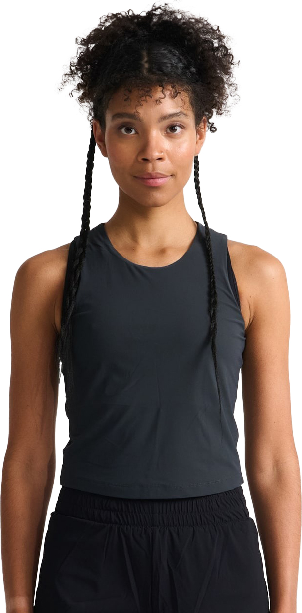 Airflow Crop Top Dame 810/Dark Grey