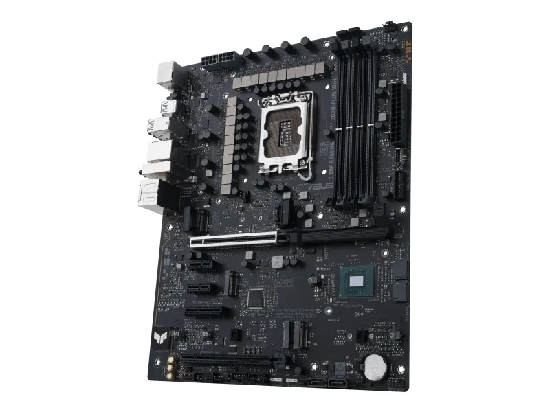 ASUS TUF GAMING Z890-PLUS WIFI - Bundkort - ATX - LGA1851 sokkel - Z890 Chipset - USB4, USB-C 3.2 Gen 2x2, USB 3.2 Gen 2, USB 3.2 Gen 1 - Wi-Fi 7, Bluetooth, 2.5 Gigabit LAN - onboard grafik (CPU påkrævet) - HD Audio (8-kanaler)