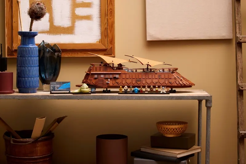 (3943-tlg. Set) Star Wars Klemmbausteine Spielzeug Schiff Modell Bausatz (75397) Lizenziert - Jabbas Segelbarke