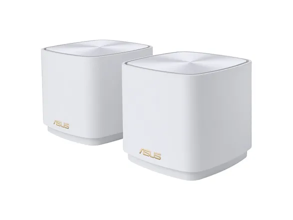 ASUS ZenWiFi XD5 - Wi-Fi-system - (2 routere) - op til 3500 sq.ft - mesh 1GbE - Wi-Fi 6 - Dual Band