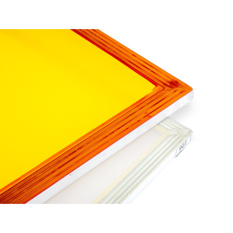 Siebdruckrahmen Aluminium, bespannt, Gewebe: 90T
