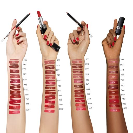 Dior Rouge Dior Contour No-Transfer Lip Liner Pencil, 100 Nude Look