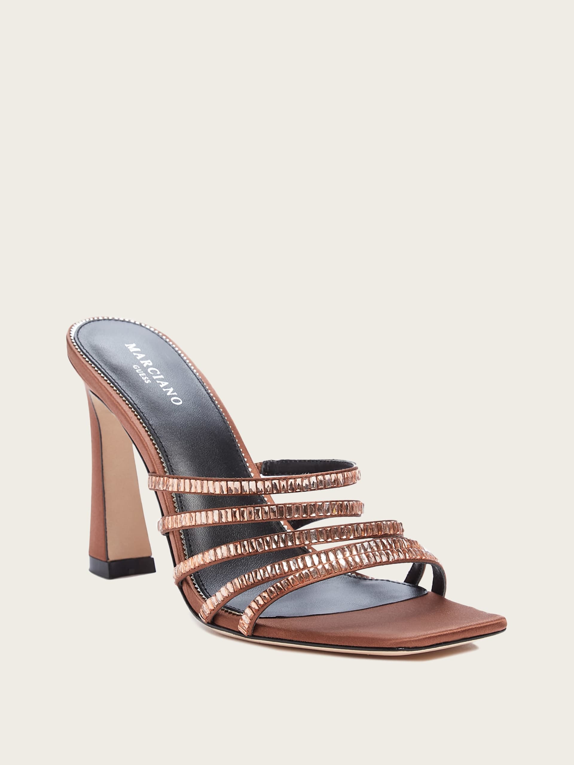 Mule Baguette com Strass