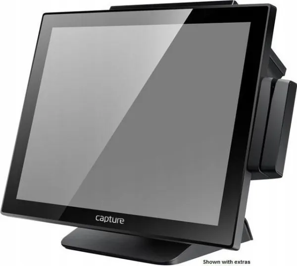 Capture Swordfish - Alt-i-én - 1 x Celeron J1900 / op til 2.42 GHz - RAM 4 GB - SSD 128 GB - HD Graphics - Gigabit Ethernet - Win 10 IoT 64-bit - skærm: LCD 15