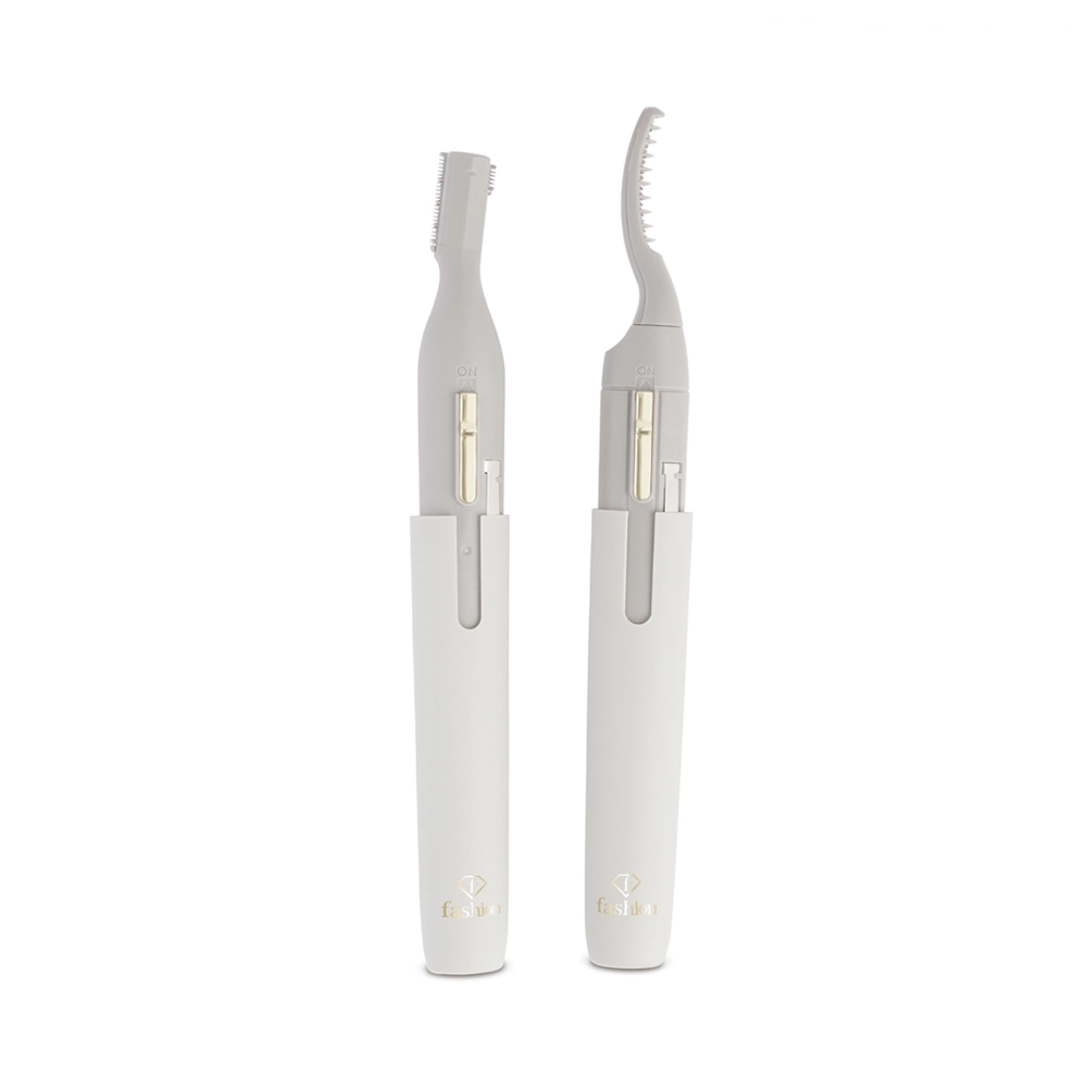 fashion 2 in 1 Beheizte Wimpernzange und Elektrorasierer Cream Gold Collection