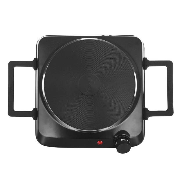 Blokker BL-16204 kookplaat 1-pit zwart 1.500W
