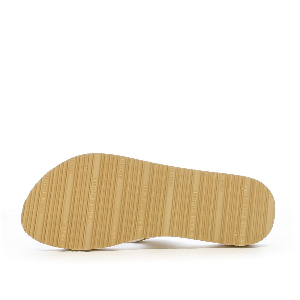 Tommy Hilfiger Tongs Blanches Femme Tommy Hilfiger Cork Beach