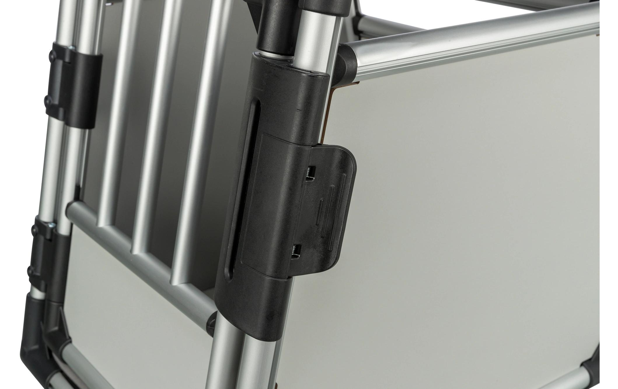 Transportbox  Aluminium S<br>Transportbox, Schwarz/Silber