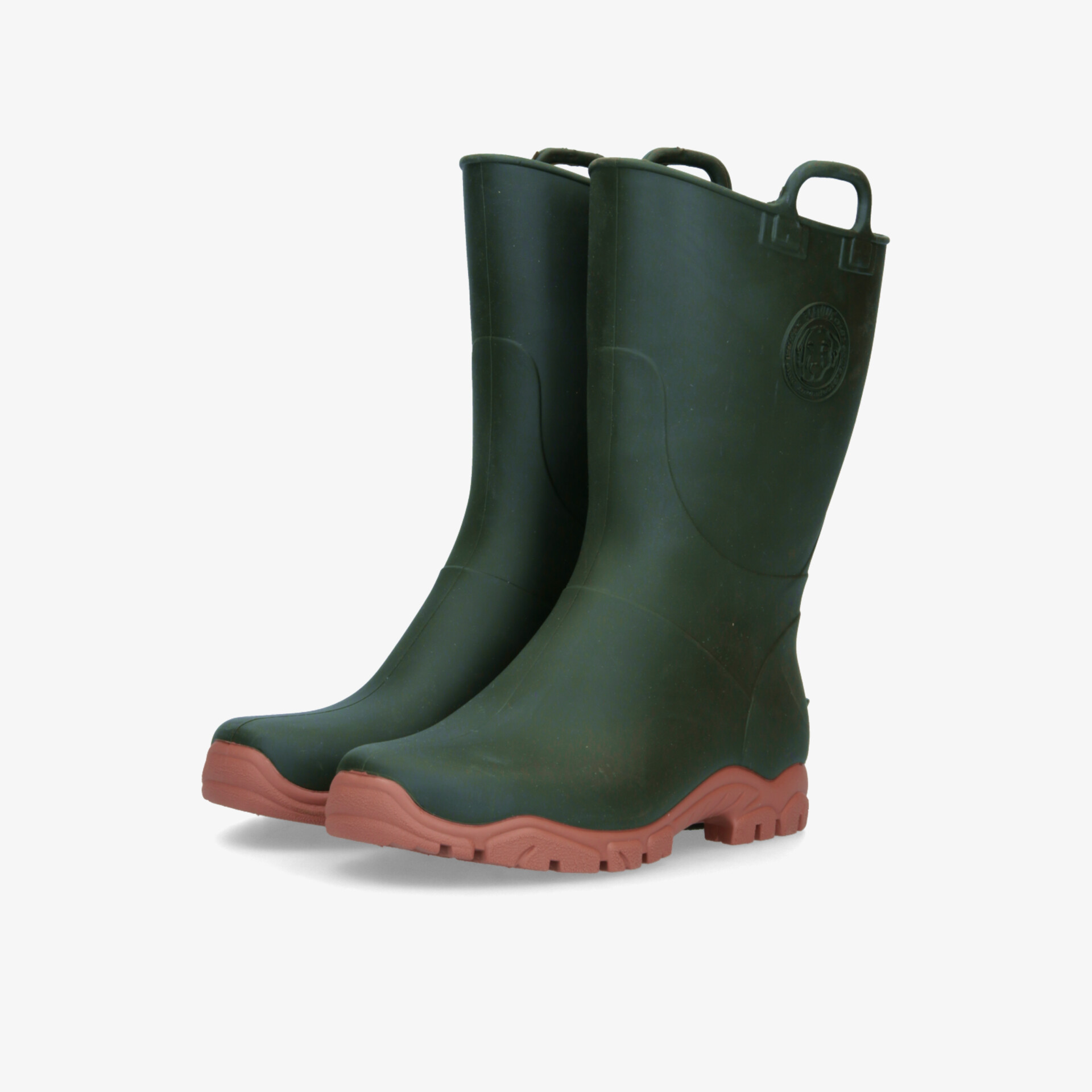 BOATILUS Ducky Kinder Gummistiefel olive