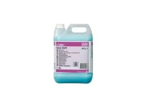 Tøjvask Skyllemiddel Clax Soft Fresh 50A1 med Farve/Parfume 5 ltr Blå,2 dnk x 5 ltr/krt