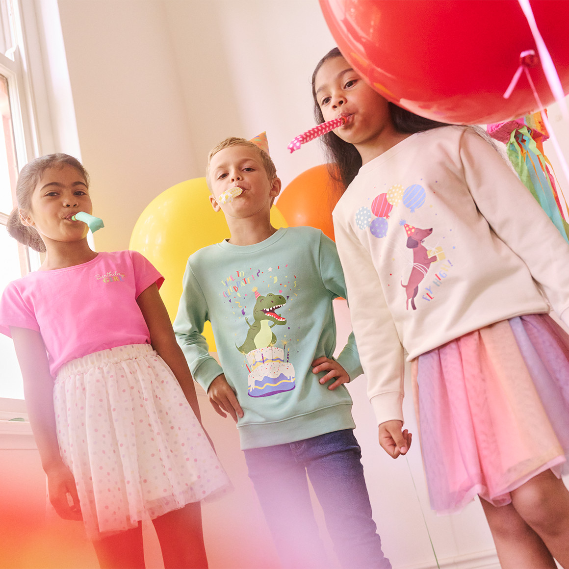 Topolino Mädchen T-Shirt mit Rücken-Print pink