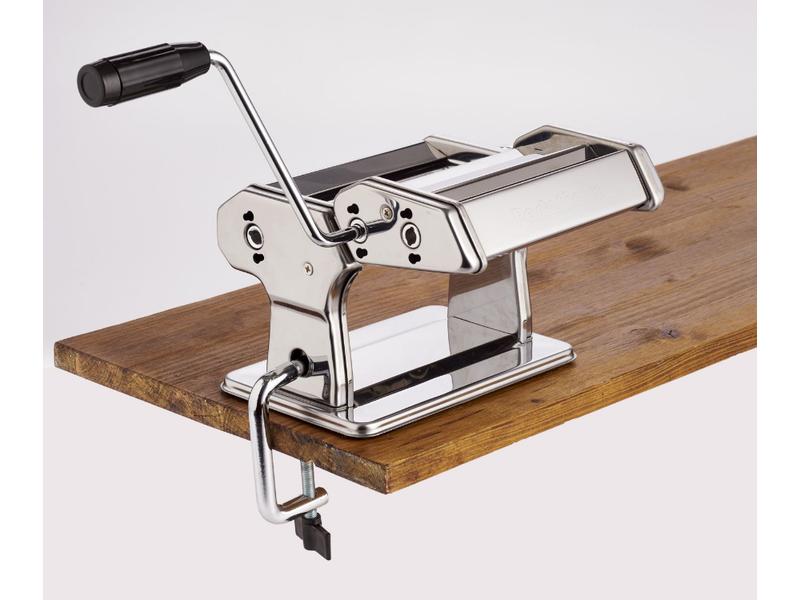 Ariete Pastamaschine PastaMatic Silber Motor- oder handbetriebener Nudelroller