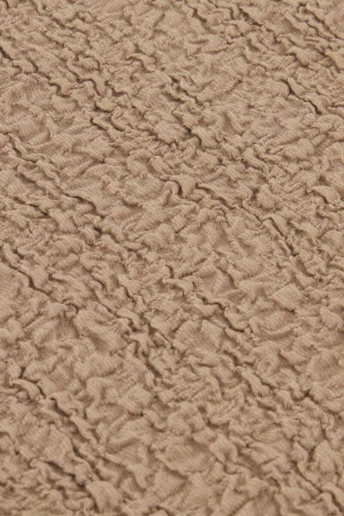 Taupe midi skirt bubble