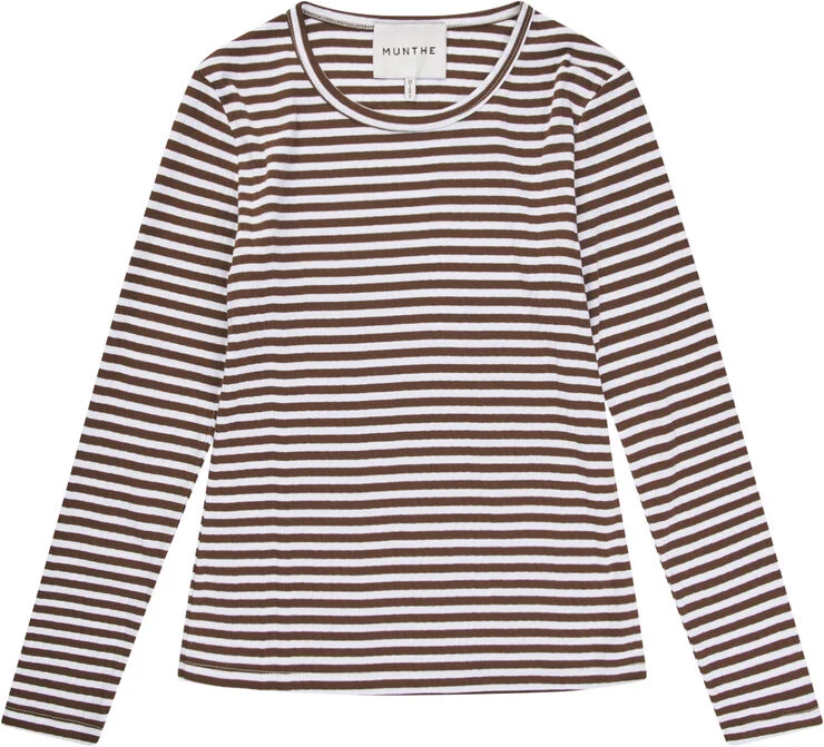 MUNTHE JOTE Organic Cotton T-Shirt Mocca